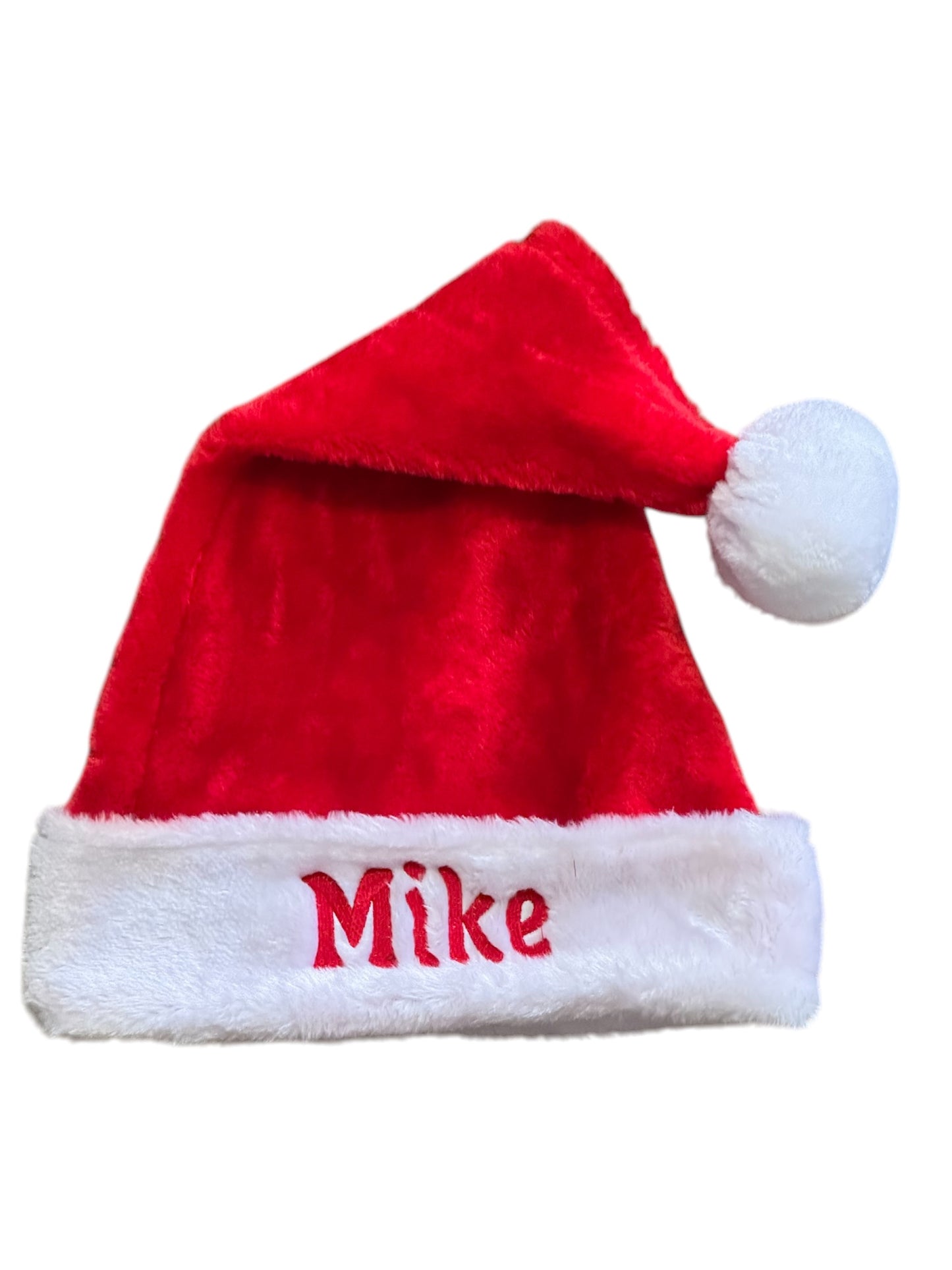 Personalized Santa Hat Embroidered With a Name