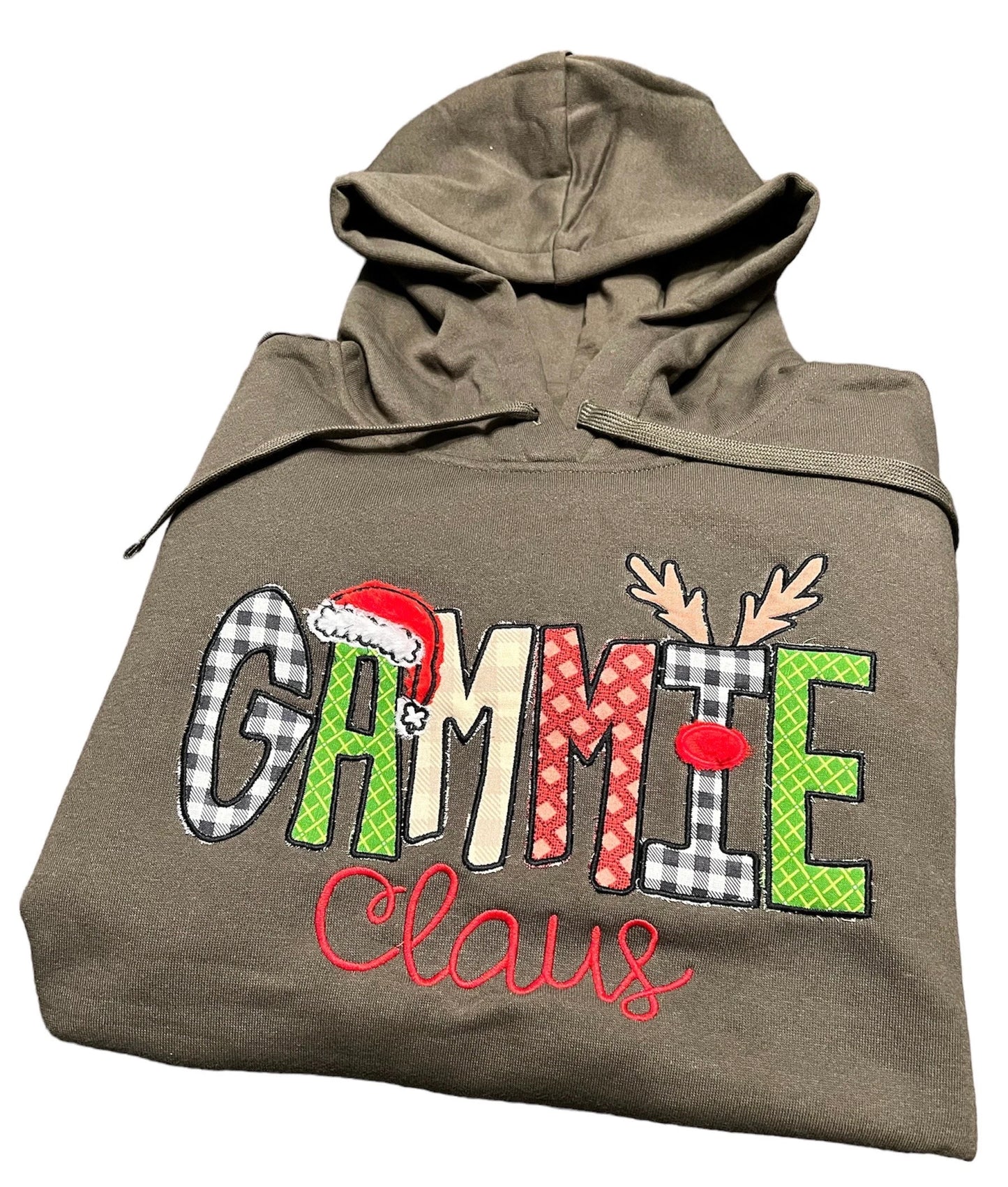 Gammie Claus Embroidery Design