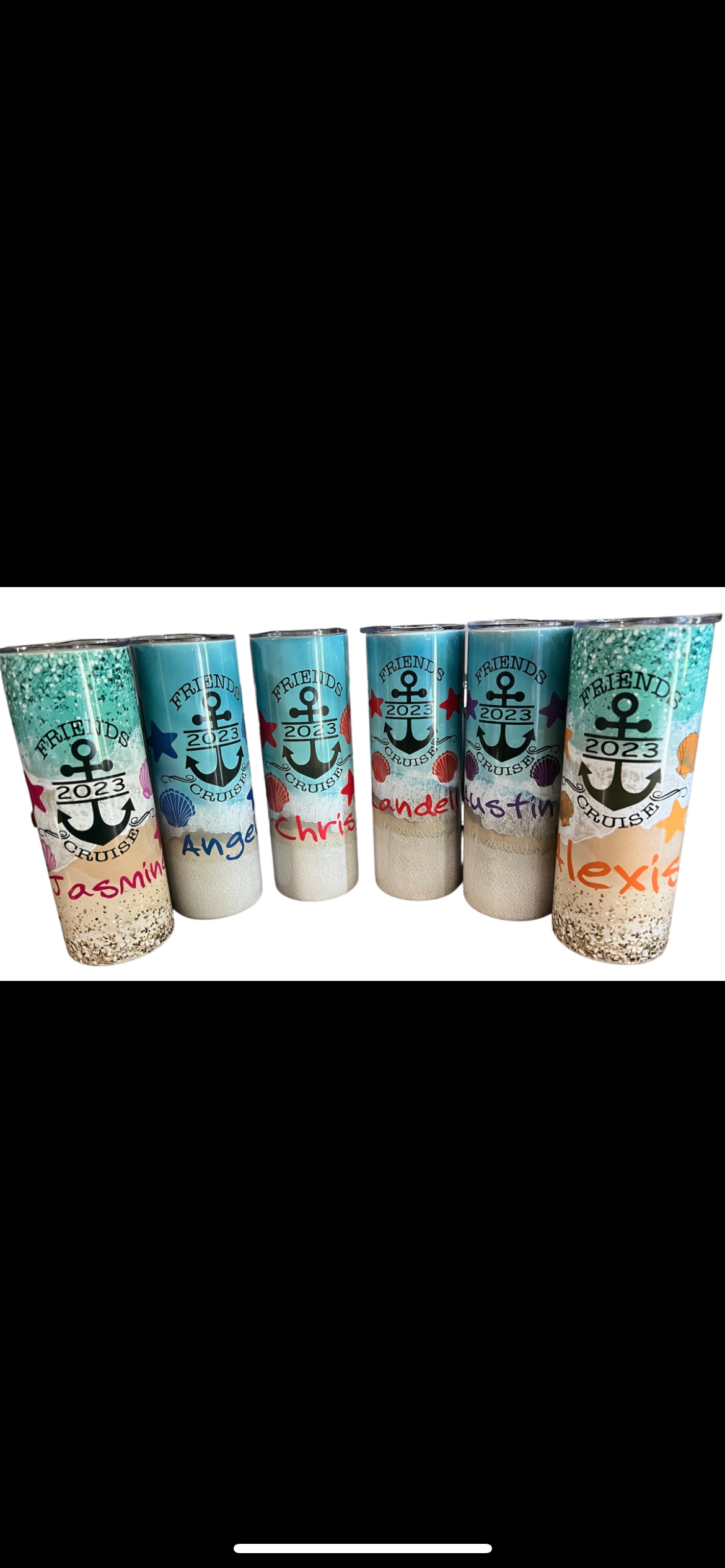 Cruise Ship Tumbler Custom Made