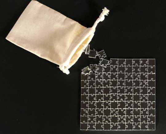 Clear Puzzle - Adult Challenge Puzzle 100 pieces