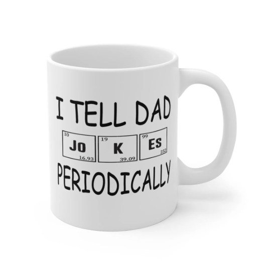 Father's Day Mug- Dad Jokes Mug