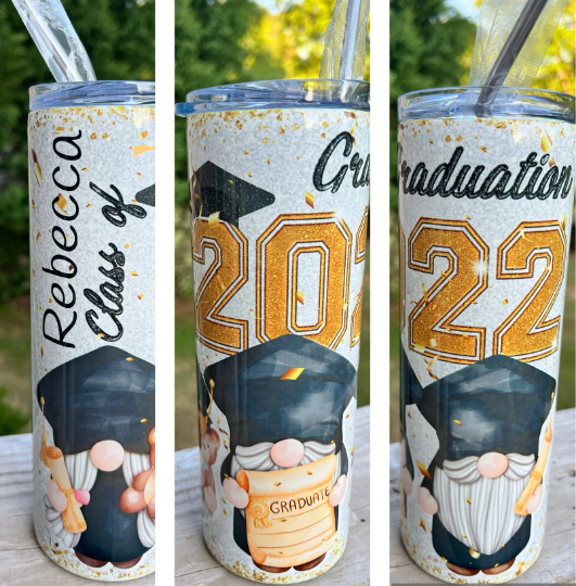 Graduation Tumbler Custom Made