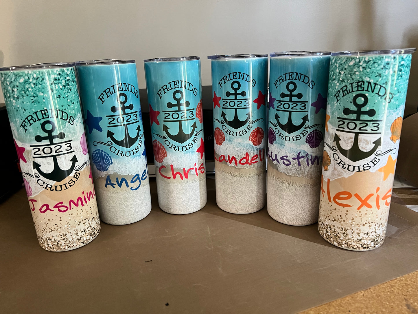 Cruise Ship Tumbler Custom Made
