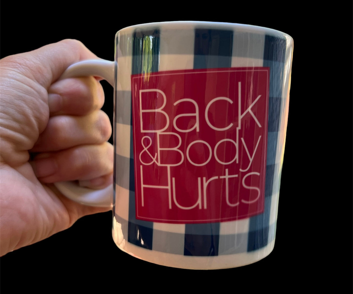 Back and Body Hurts 12oz Mug